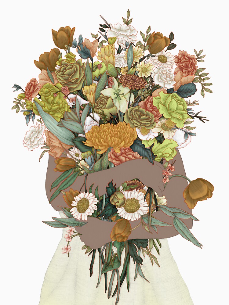 Gathering A Golden Garden by ECMazur Art