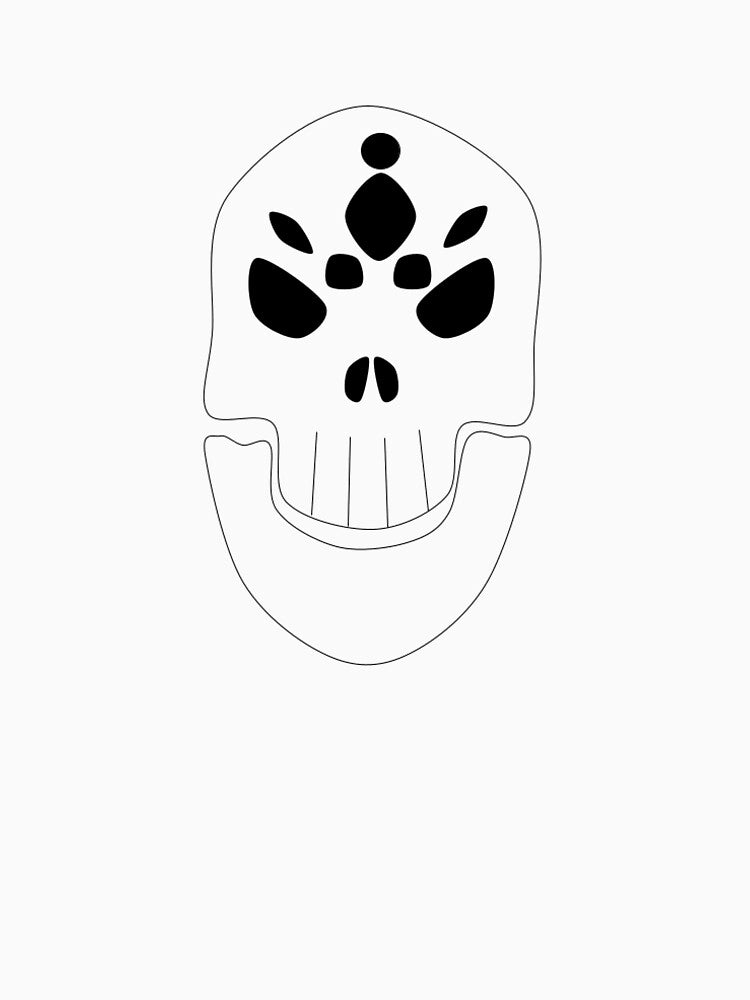 SKULL - Spider Alien (Black) by CoraDaffodil