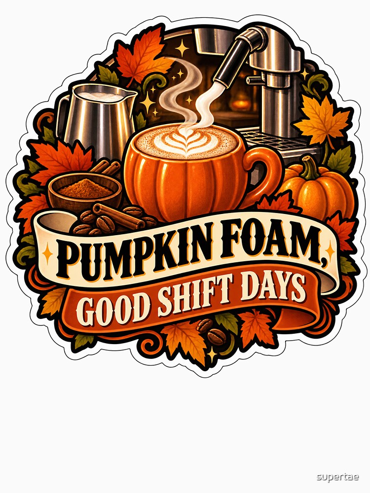 Pumpkin Foam, Good Shift Days Barista by supertae