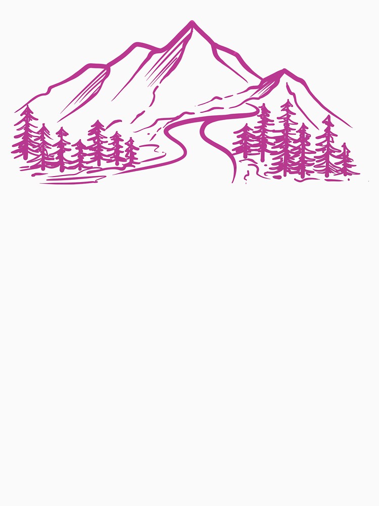 Mountain Trees by CuteTattoo