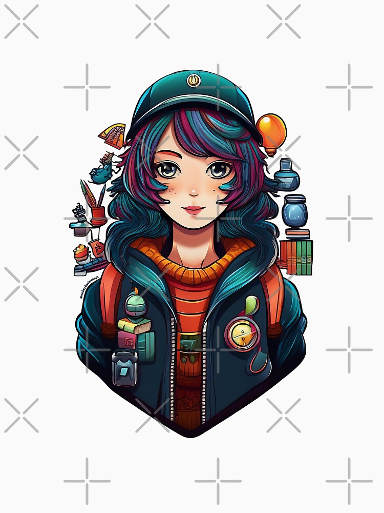 Scientist Girl | Arts and Science | Dark Academia Collection by monkeybusiness.pt