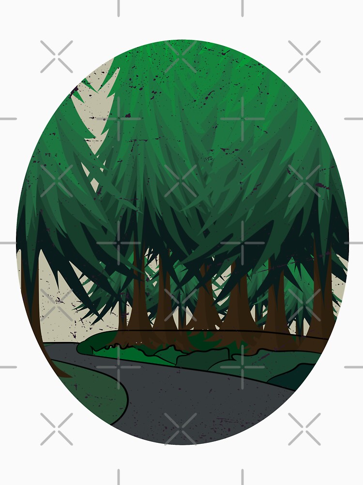 Deep Forest Distressed Illustrations by Store Artilia