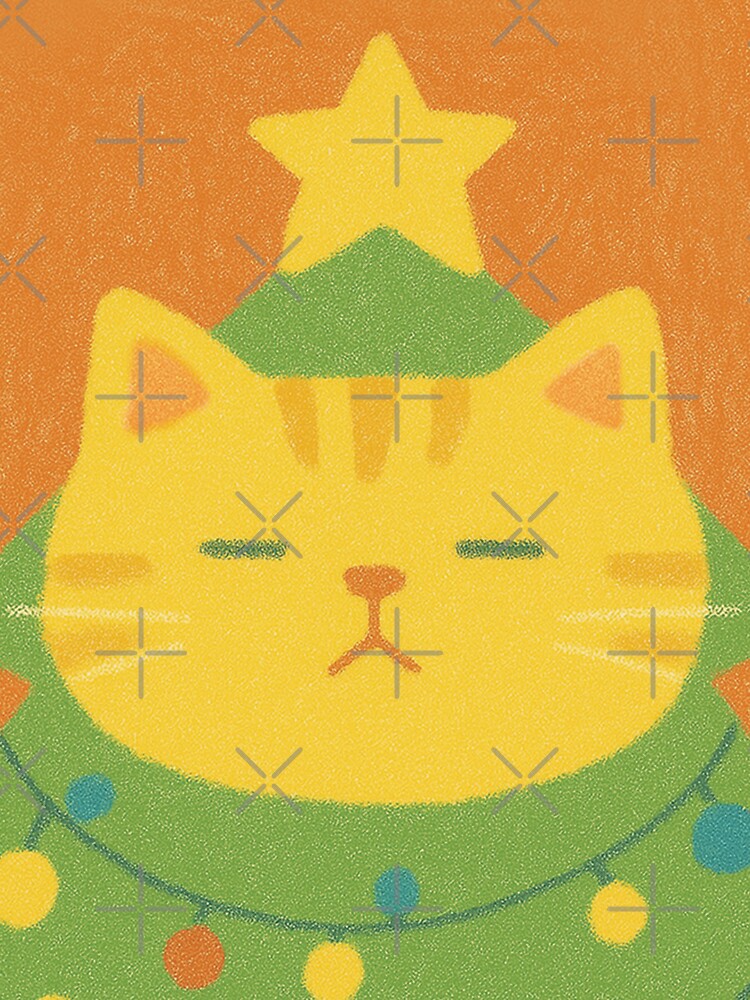 Christmas Tree Cat by itsallaboutcats