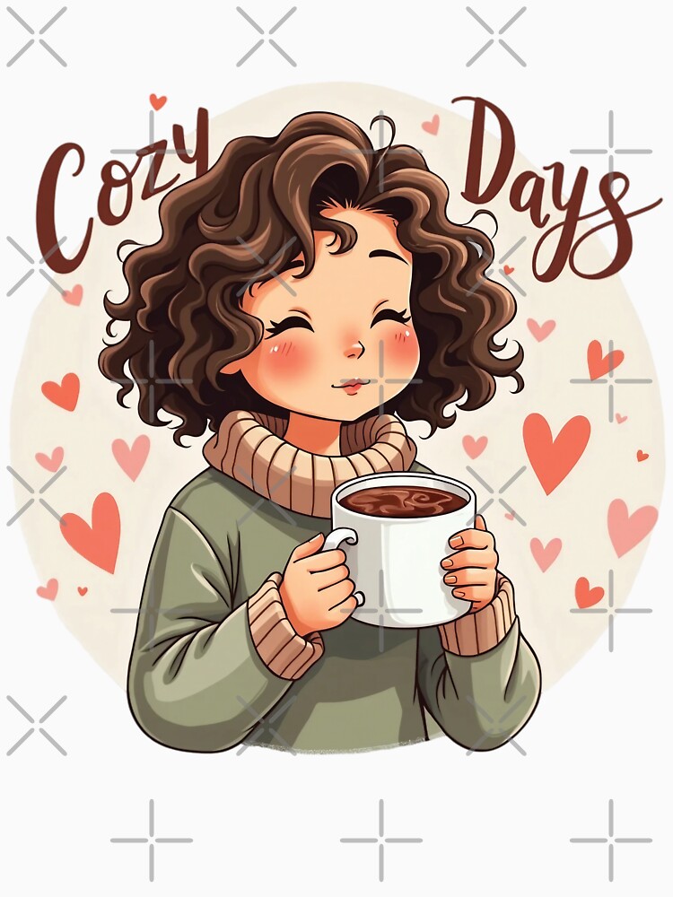 Cozy Days | Minimal Comfort-Inspired Typography Design for Relaxed Vibes by PaintedPixels01