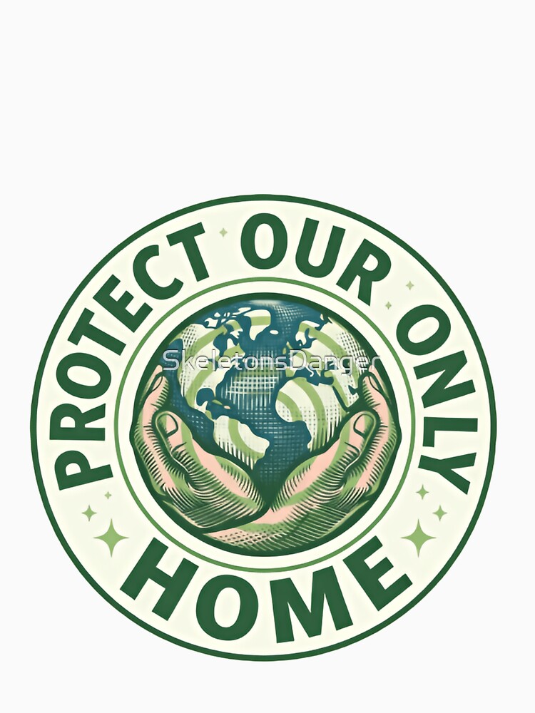 Save The Planet Protect Our Only Home For Present And Future Life by SkeletonsDanger