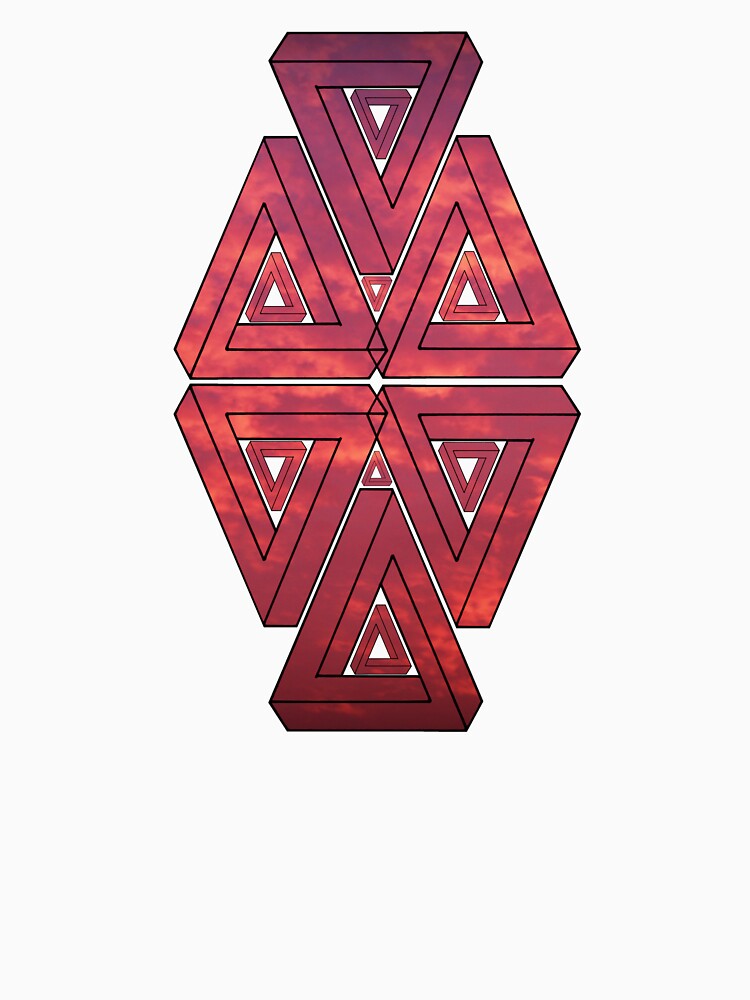 Red Sky Triangle Me Impressed Chaos by createVisions