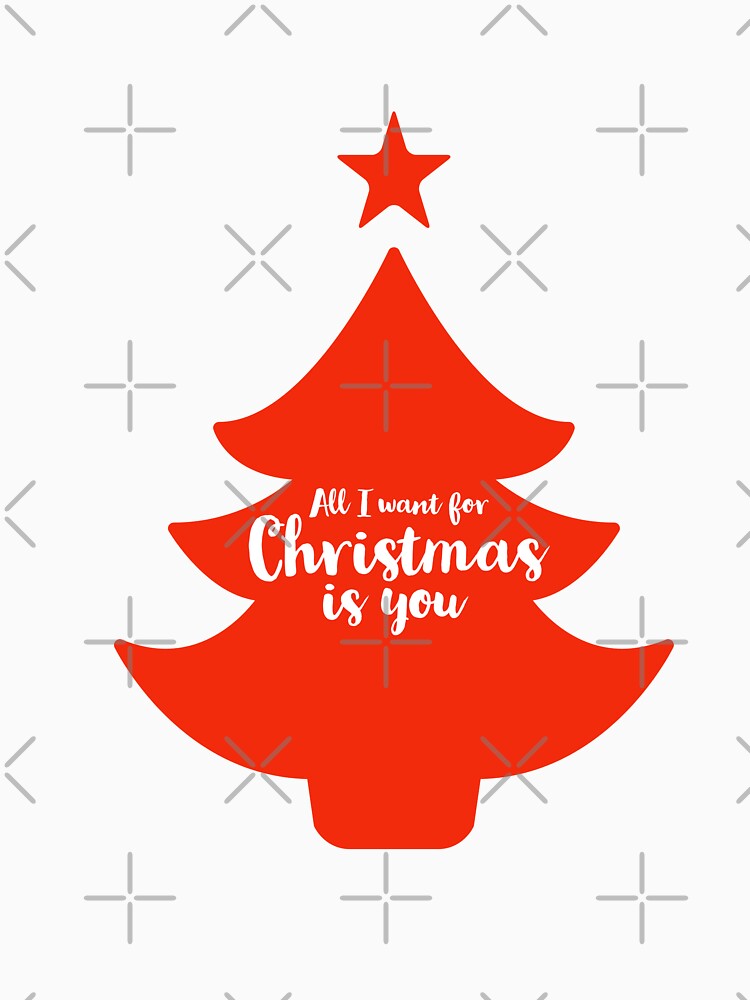 All i want for christmas is you - Christmas funny - presents - santa USA by Tropical Blood