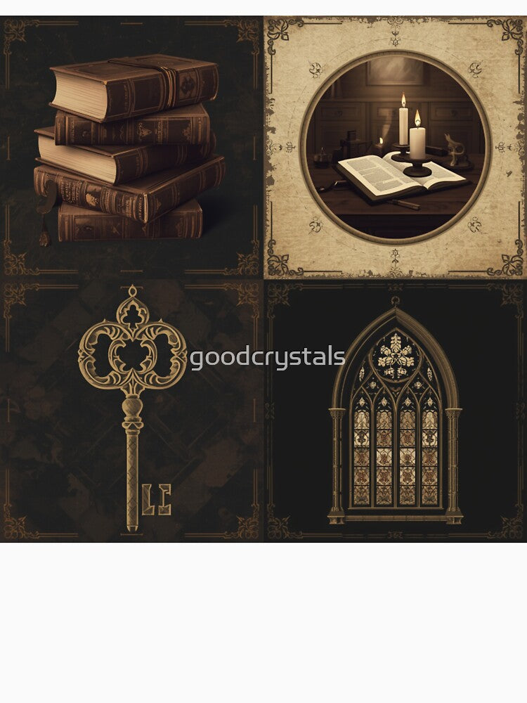 Dark Academia Aesthetic Bundle - Gothic Vintage Literary Design by goodcrystals