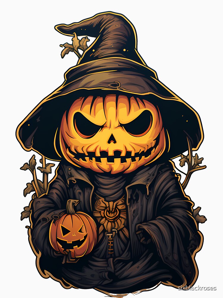 Jack O Lantern Scarecrow 2 by sixblackroses