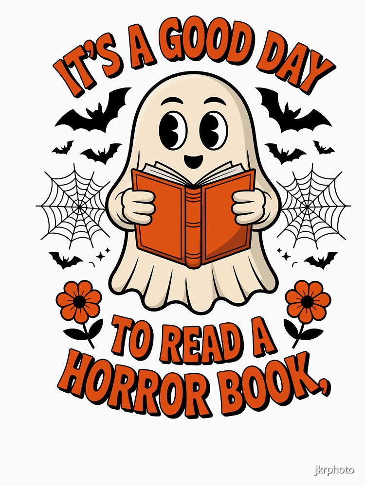 It’s a Good Day to Read a Horror Book by jkrphoto