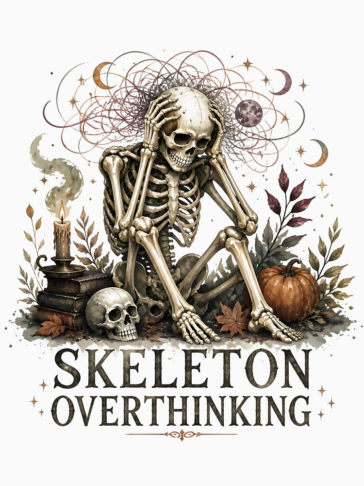 Skeleton Overthinking by RoyesButler