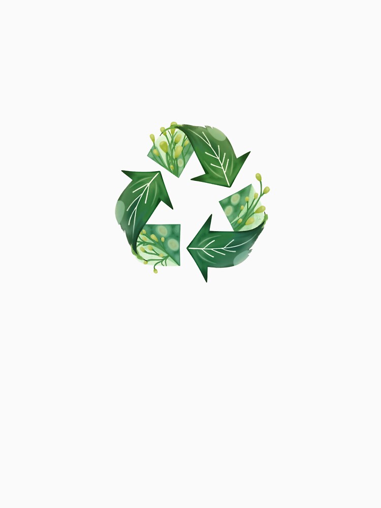 Sustainable Fashion Eco Tee for Earth Day by NicheVivid