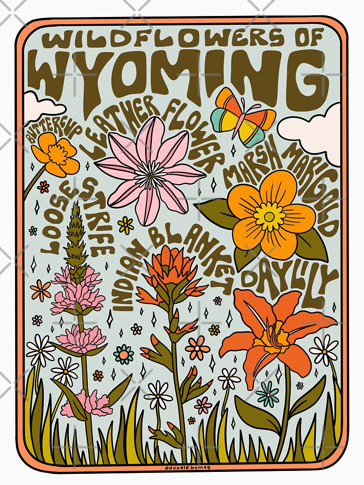 Wyoming Wildflowers by doodlebymeg