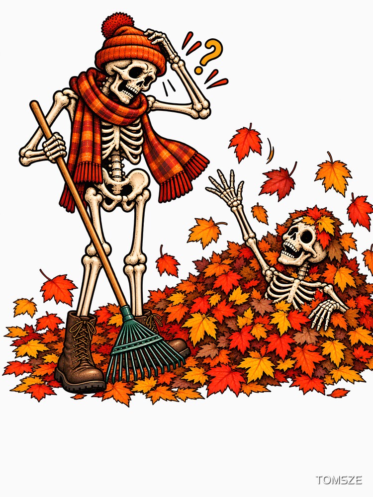 Autumn Leaf Cleanup Makes No Sense by TOMSZE