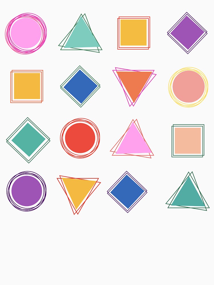 Bright Geometric pattern by LuckyLek
