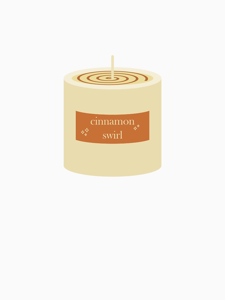 cinnamon swirl candle by sweetb3rry