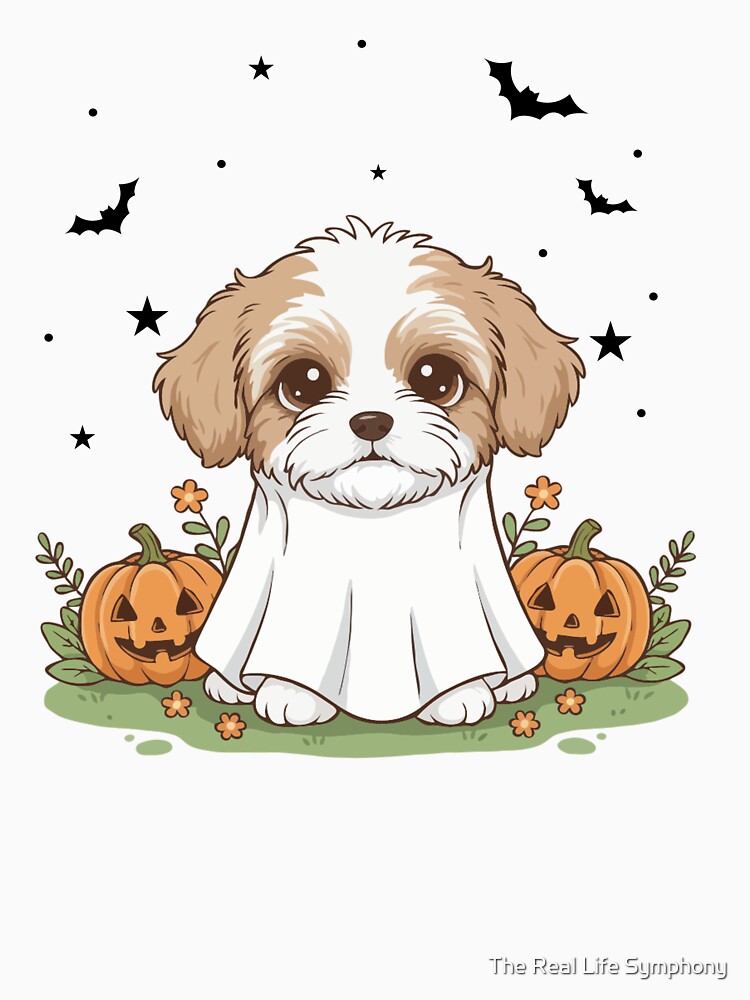 Havanese Puppy Ghost – Cute Halloween Dog Costume by The Real Life Symphony