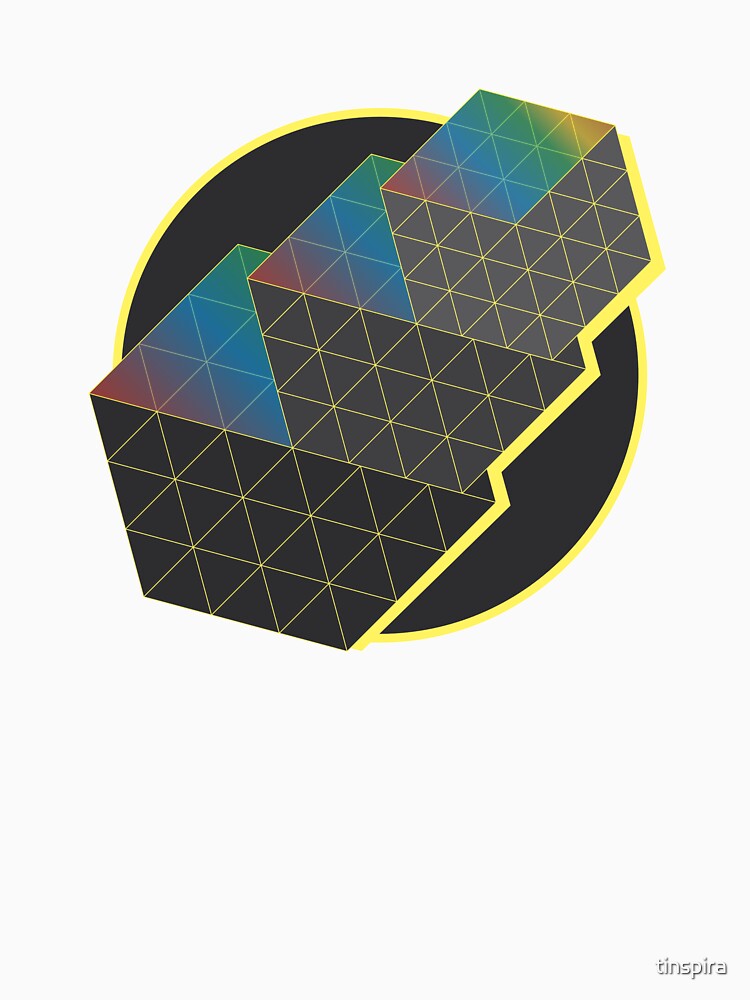Black Ascending Cubes by tinspira