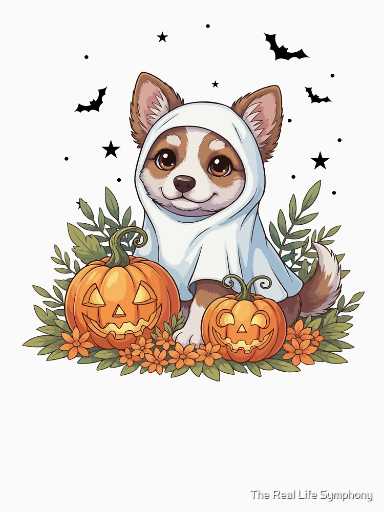 Chinook Puppy Ghost – Cute Halloween Dog Costume by The Real Life Symphony