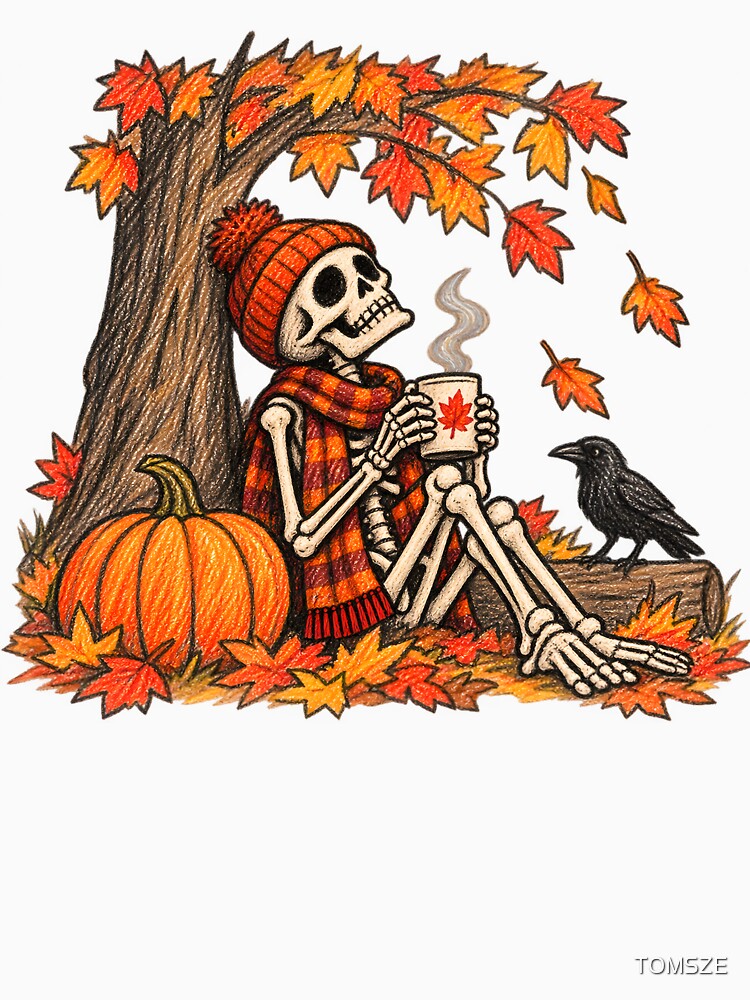 Skeleton's Quiet Autumn by TOMSZE