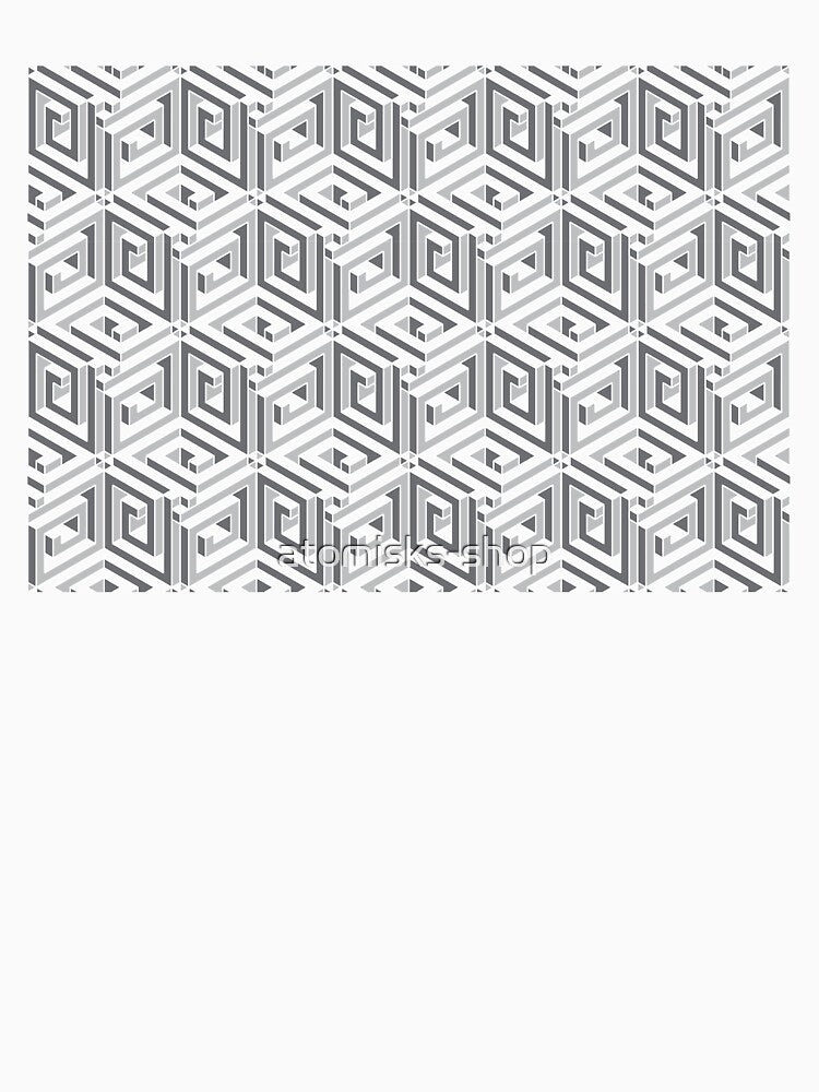 hollow fibocube pattern by atomisks-shop