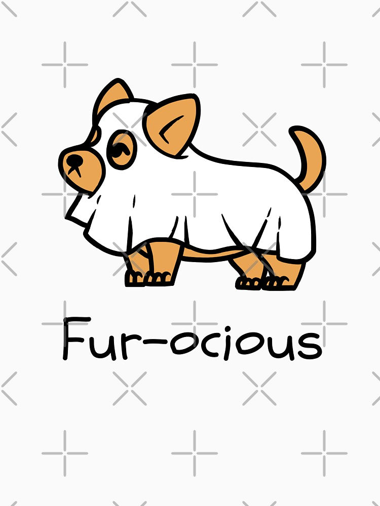 Ghost Dog – Adorable Halloween Puppy Design by Kristalin Glass