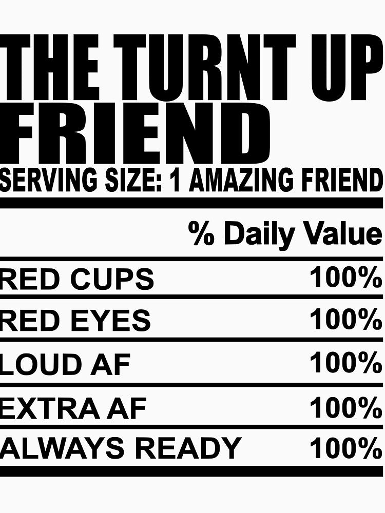 Turnt Up Friend by IAmLisaMaria