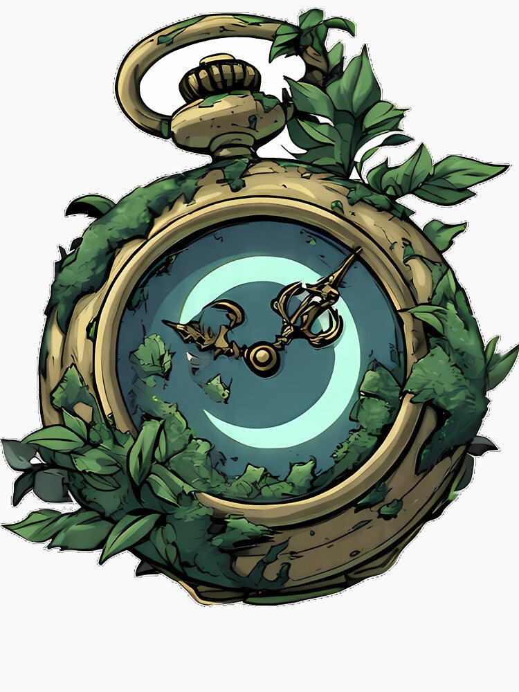 Moon Phase Pocketwatch by IllumeInk