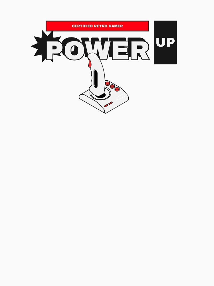 Power Up Retro Gaming by HatchDesignz