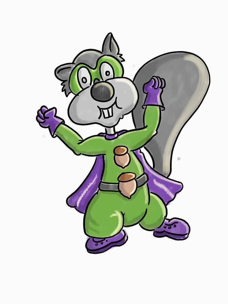 Squirrel Superhero: The Flying Nut by Visual Banter