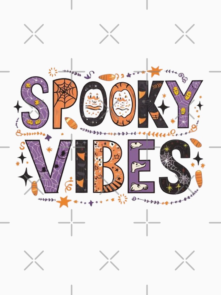 Spooky Vibes T shirt, Halloween Shirt, Spooky Season, Halloween Theme Tee, Spooky Season Graphic Shirt by cookigraphic
