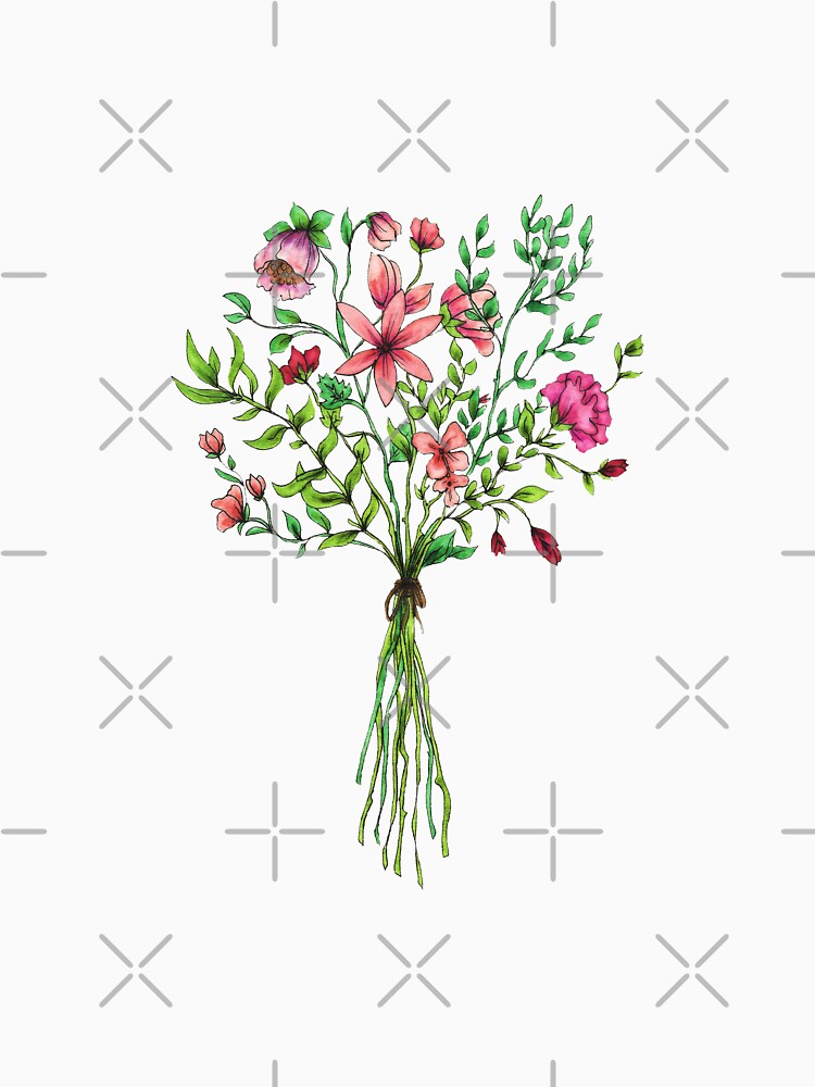 Wildflowers - Pink by Cass V