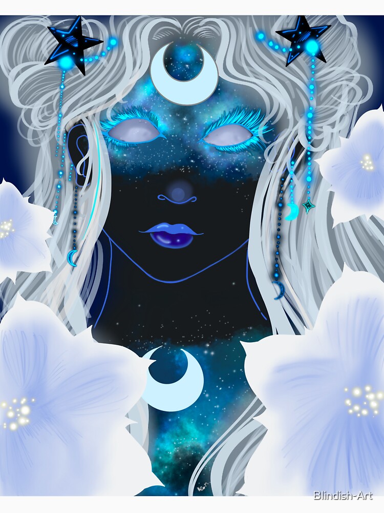 Moon Goddess by Blindish-Art
