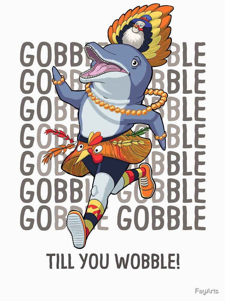 Turkey Trot Dolphin light by FayArts