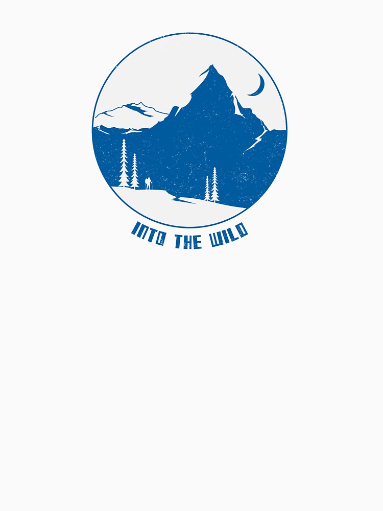 Into the Wild Camping T-Shirt by TrekTees