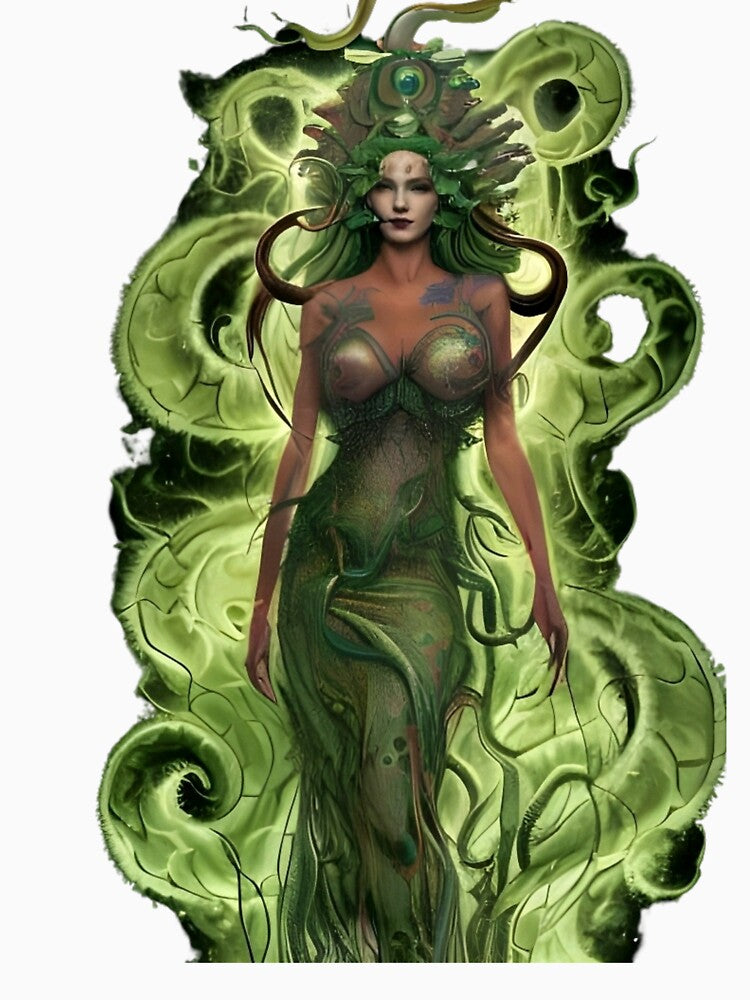 Dark goddess of the underworld by FineArtworld7