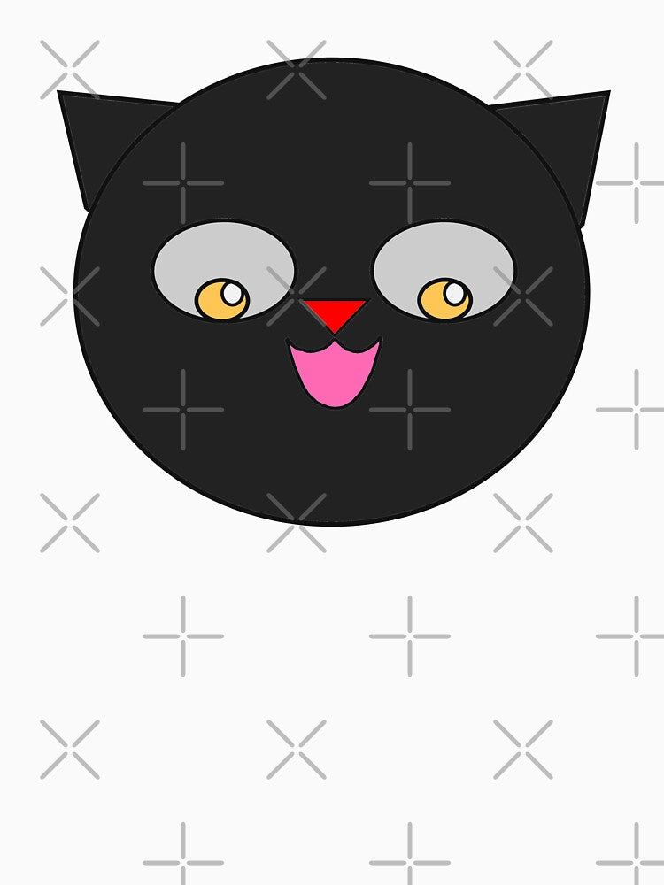 Smiling Black Cat by RioCariocaClub