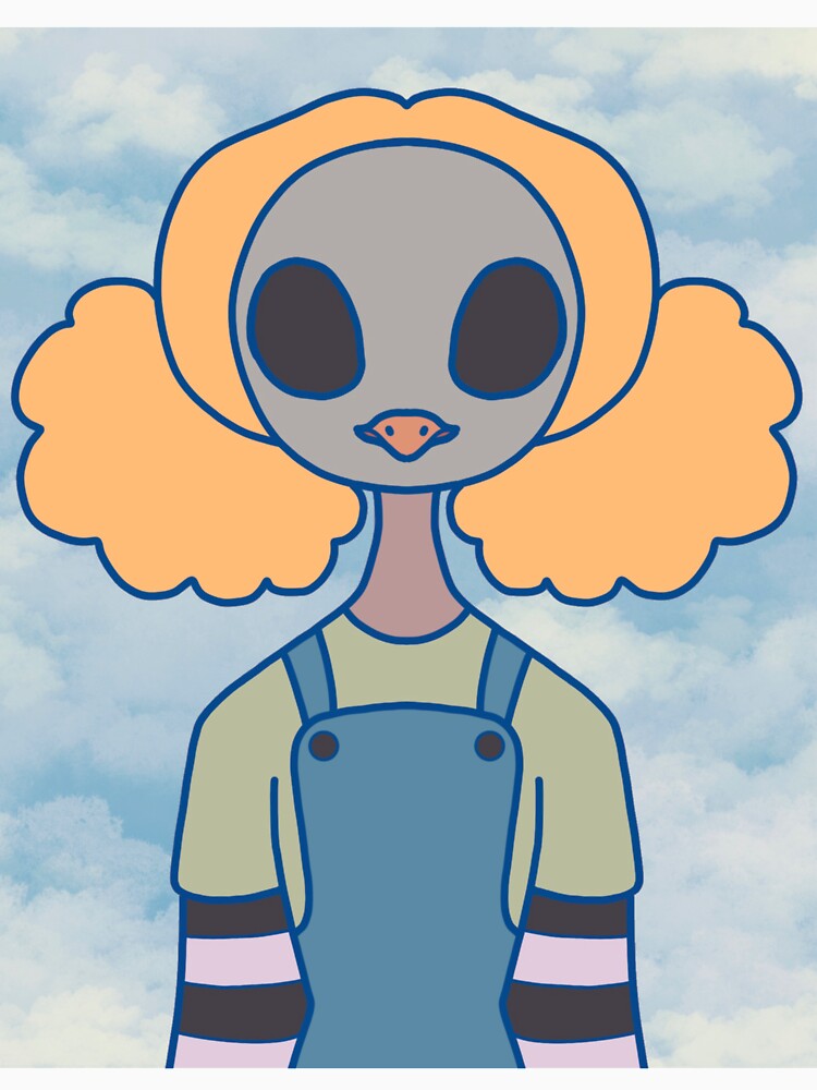 Bird girl in the sky by LunaLovesTea