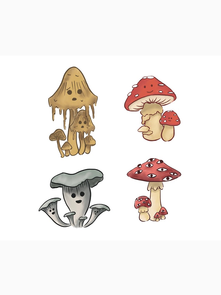 All the Mushrooms by Gothicmayhem