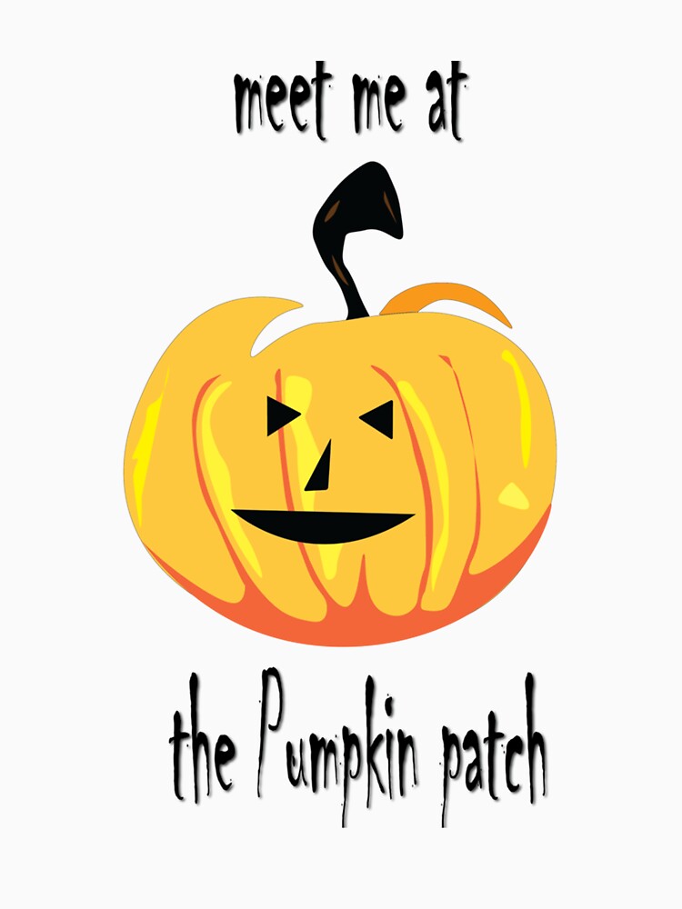 Halloween Pumpkin - Meet me at the Pumpkin Patch by clothingstoreJK