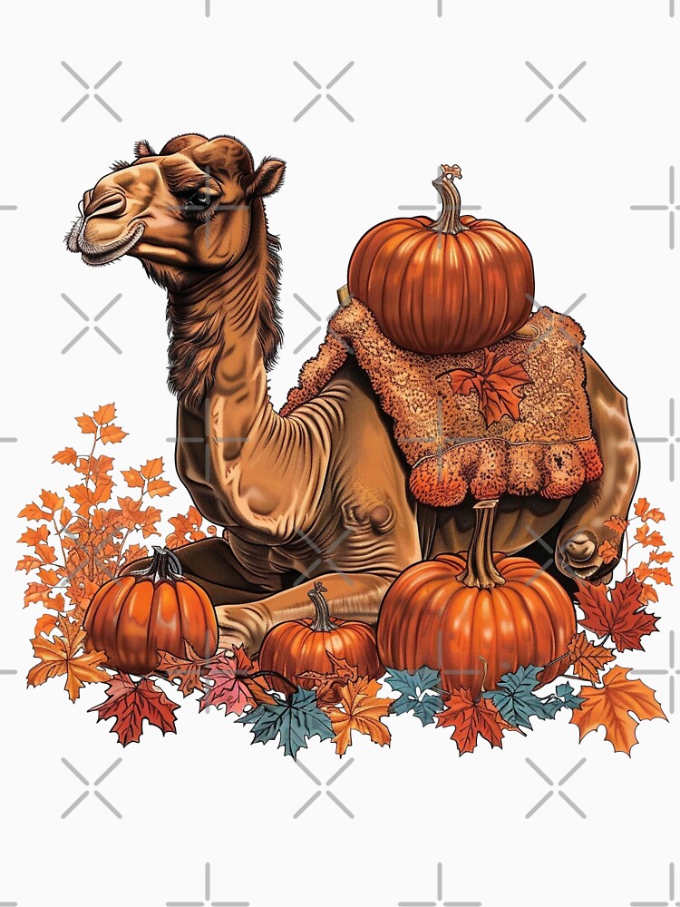 Fall Pumpkins Camel by DigitalToast