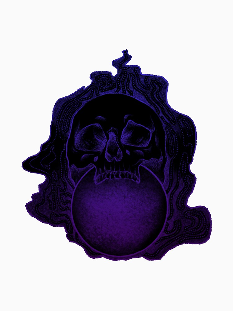 Skull and Crystal Ball by Karhardy