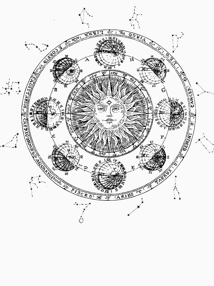 The Wheel of the Year by Giulia Nasini Illustration