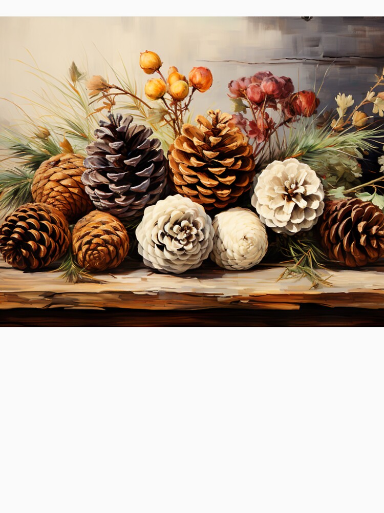 Farmhouse - Pine Cones by KootenayDesigns