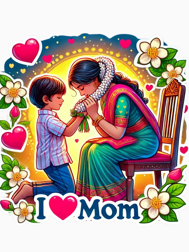 Heartwarming Mother's Day Garland Offering by NutSkyArt