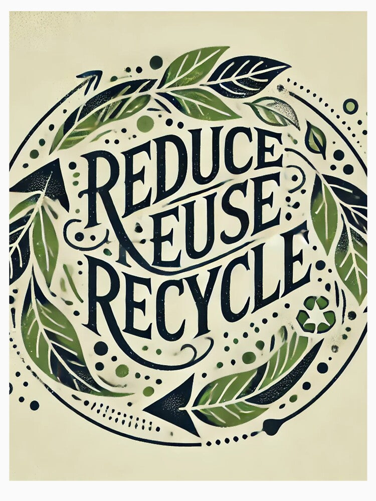 Eco Cycle: Reduce, Reuse, Recycle by Melkys Concepts