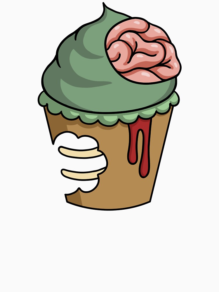 Zombie Cupcake by Creepy-Cupcakes