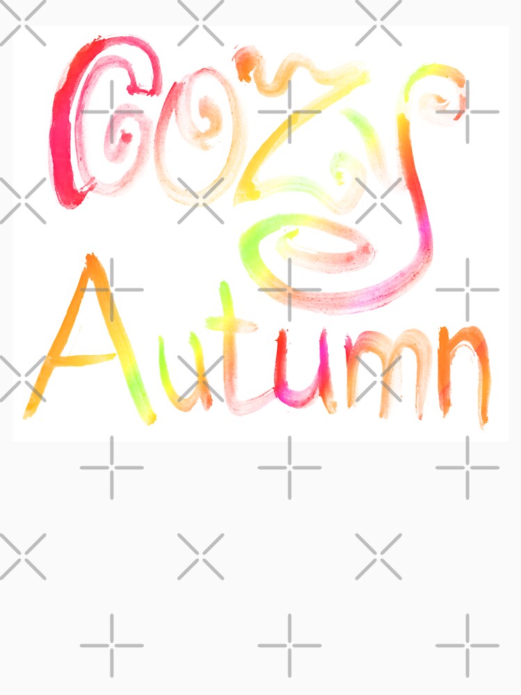 Handwritten Cozy autumn | Cozy autumn lettering by lausn