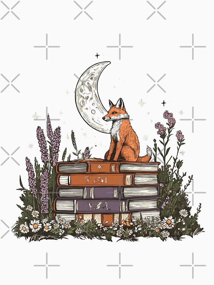 Cottage Fox Lavender Garden by nookmerch97