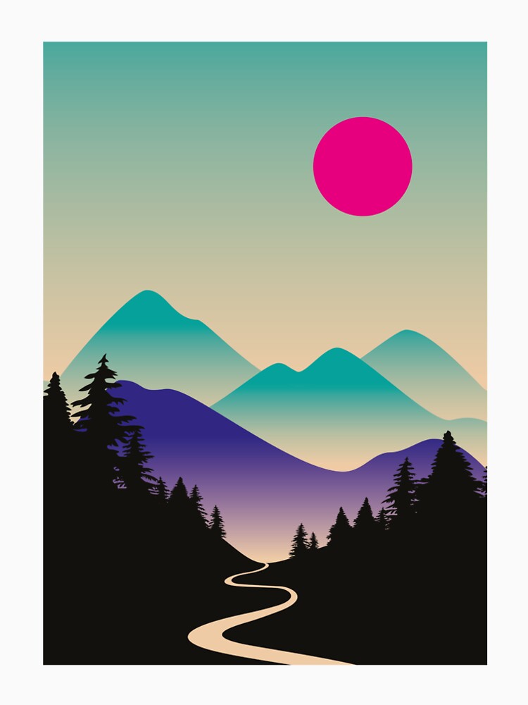 Sunrise over the forest by Gevrex